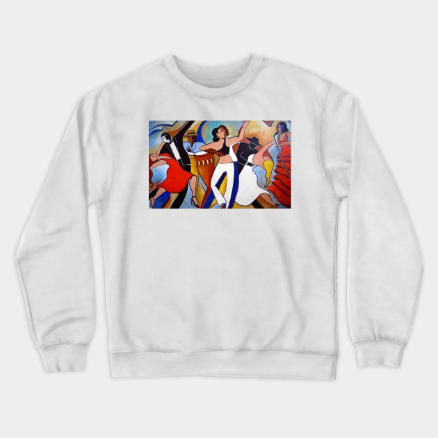 Caliente 10 Crewneck Sweatshirt by galerievie